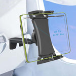 Supporto da viaggio multifunzionale per cellulare e tablet con clip girevole