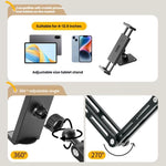 Supporto a parete girevole in lega di alluminio per telefoni e tablet 4-12,9