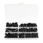 Set 260 guarnizioni O-ring in gomma nitrile per condotti