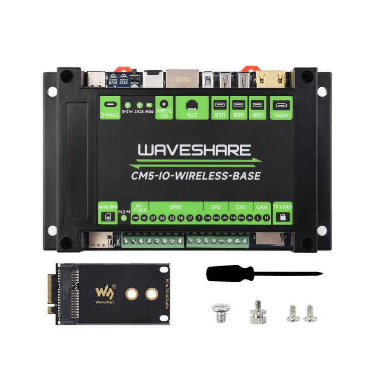 Modulo di espansione industriale Waveshare per Raspberry Pi CM5 - immagine 2