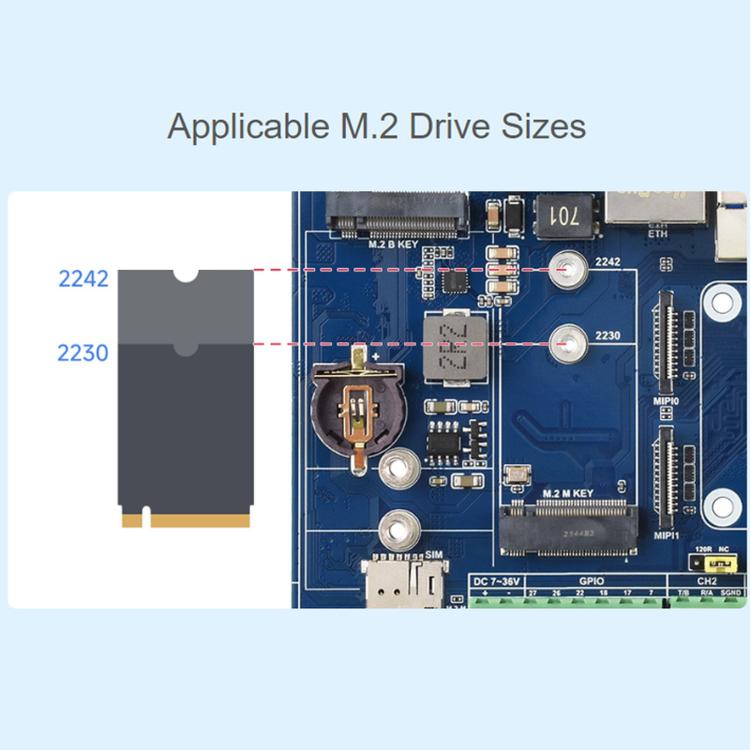 Modulo di espansione industriale Waveshare per Raspberry Pi CM5 - immagine 10
