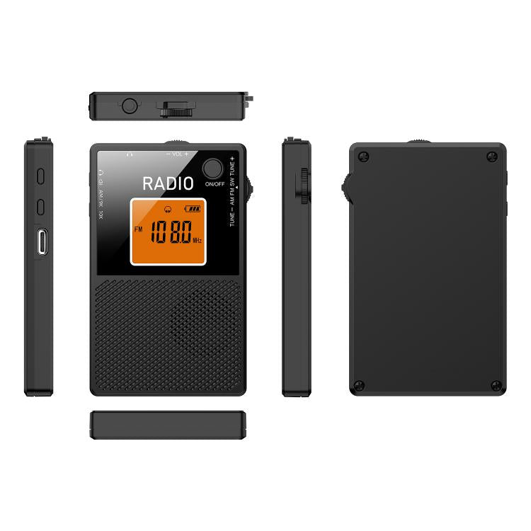 Radio portatile a scheda FM/AM/SW a banda completa, C26