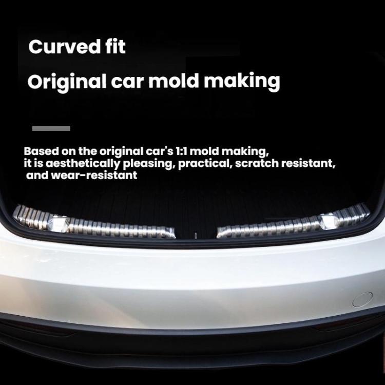 Protezione soglia bagagliaio in acciaio per Tesla Model 3 2024