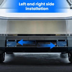 Cornice portatarga a sgancio rapido per Tesla Cybertruck
