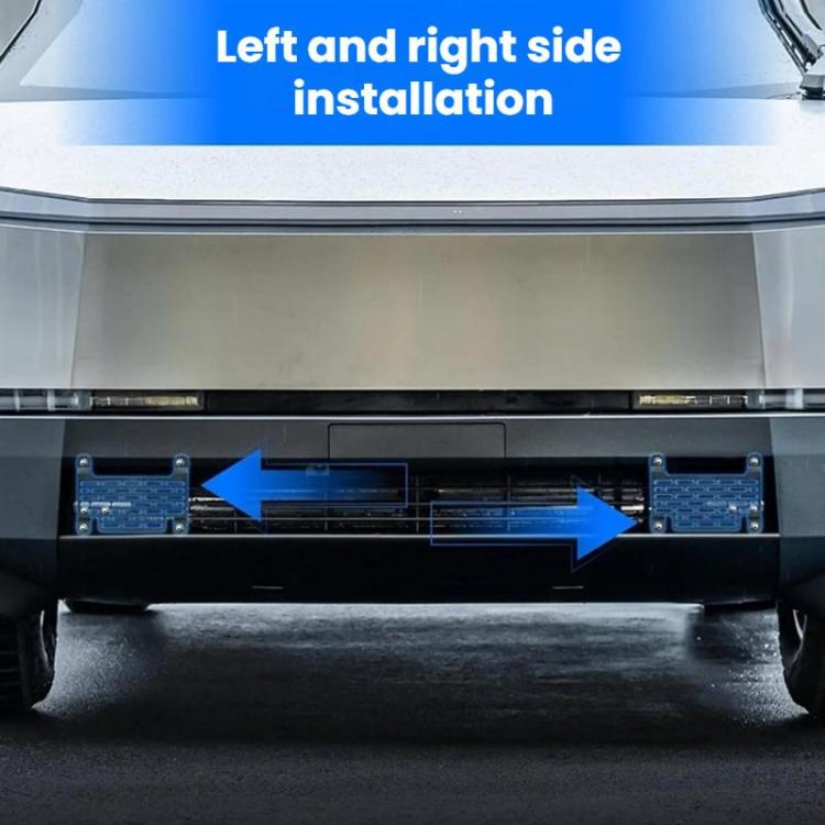 Cornice portatarga a sgancio rapido per Tesla Cybertruck