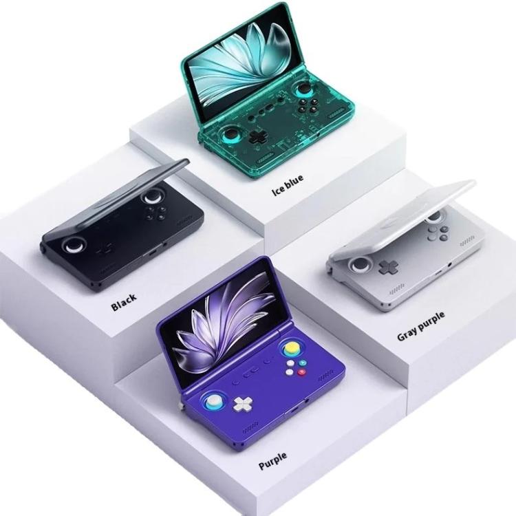 Retroid Pocket Flip 2, console di gioco con processore SD865, Android 13, schermo AMOLED da 5,5 pollici, Wi-Fi e Bluetooth, lettore video.