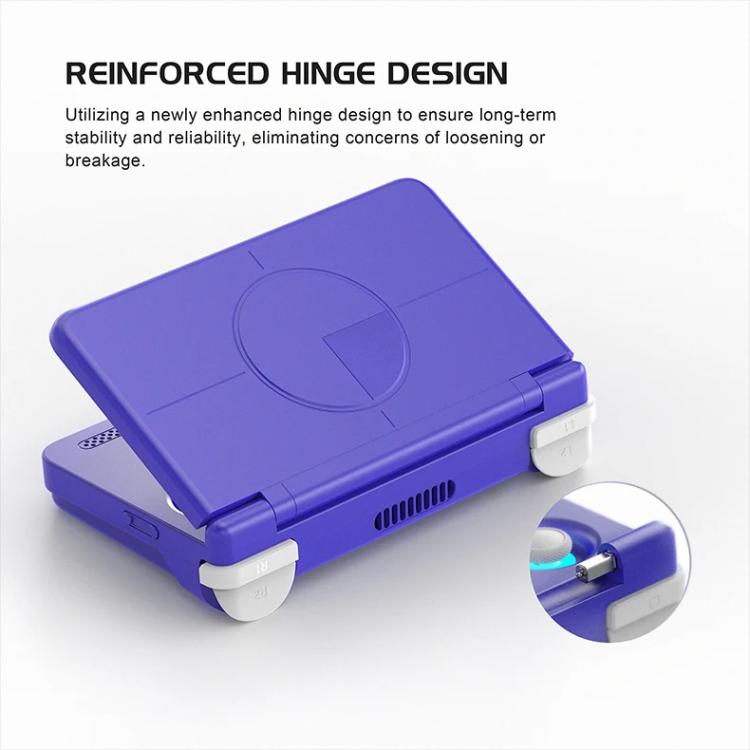 Retroid Pocket Flip 2, console di gioco con processore SD865, Android 13, schermo AMOLED da 5,5 pollici, Wi-Fi e Bluetooth, lettore video.