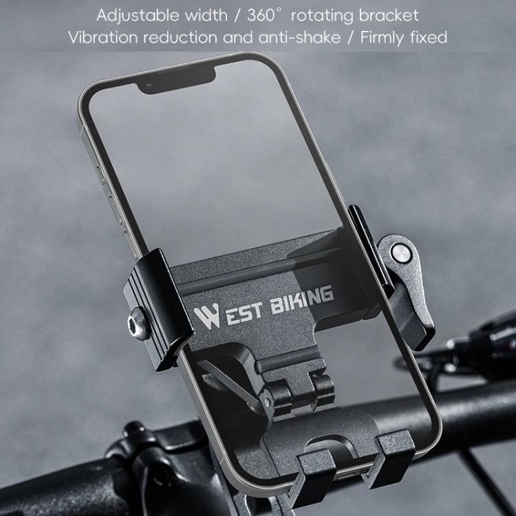 Supporto bicicletta in lega di alluminio per smartphone