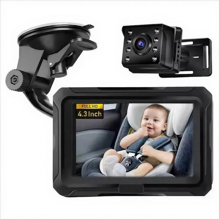 Monitor auto per bambini 4,3 pollici HD 1080P con USB