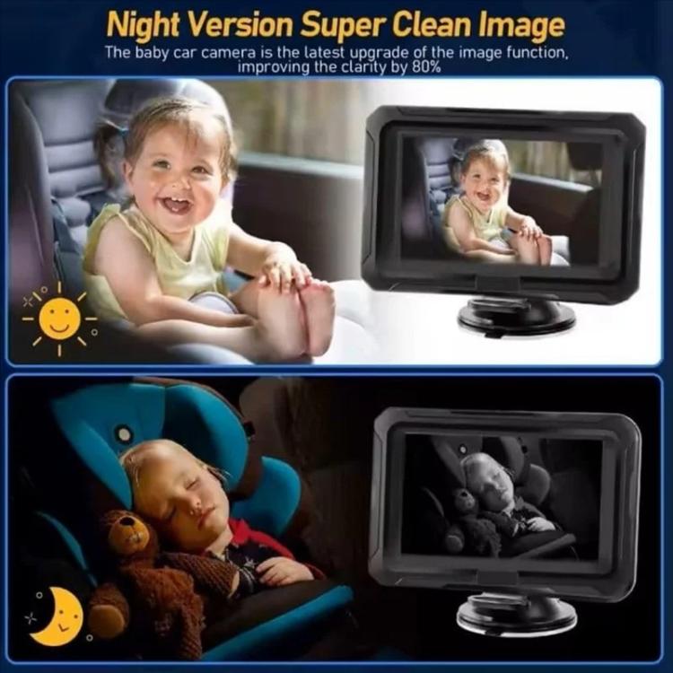Monitor auto per bambini 4,3 pollici HD 1080P con USB