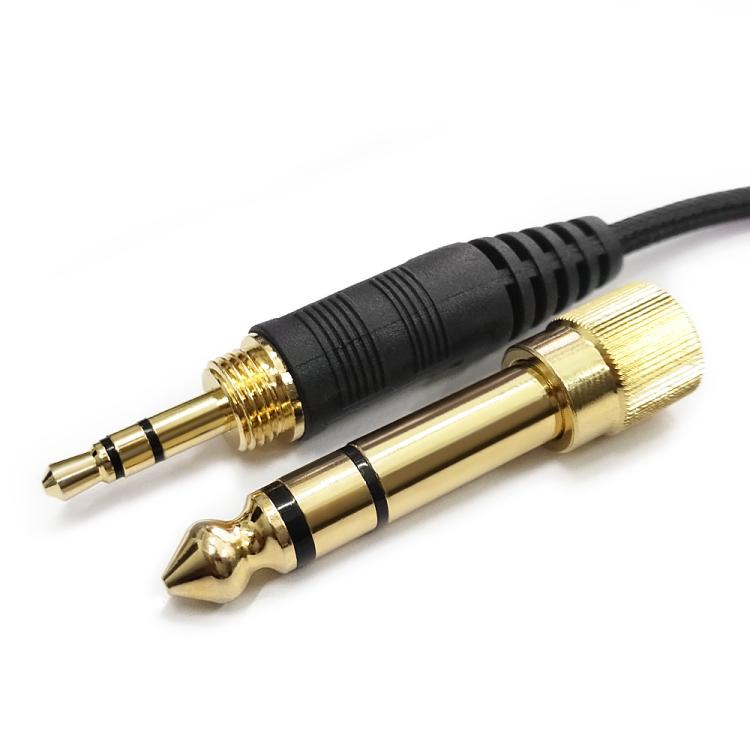 Cavo cuffie 2.5mm a 3.5+6.35mm per Sennheiser HD