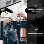 Cavo audio 3,5 mm per cuffie Sennheiser HD600 HD650 2m