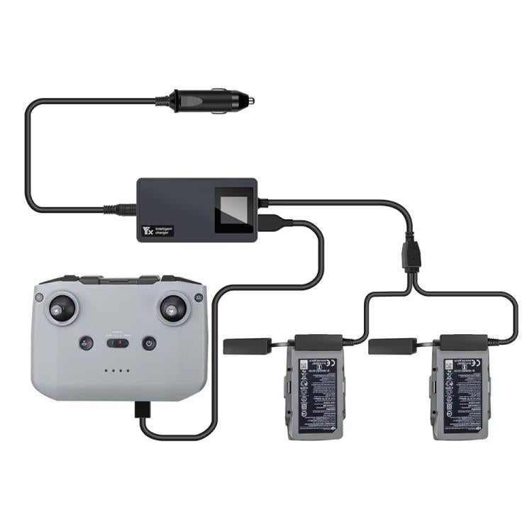 Caricabatterie da auto per DJI Mavic Air 2 e Air 2S
