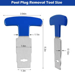 Strumento per rimozione tappo piscina Hayward Blue