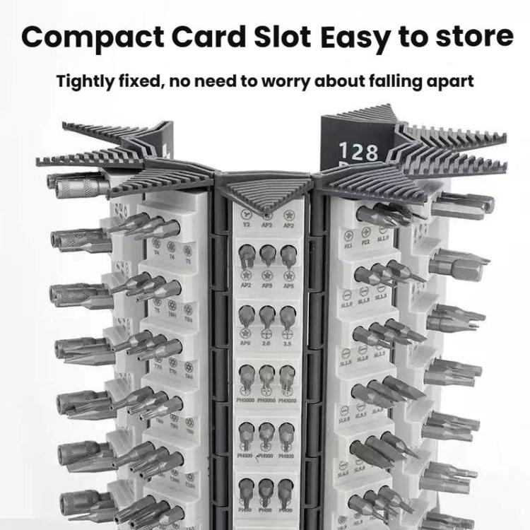 Set cacciaviti di precisione 128 in 1 con custodia arrotolabile - immagine 6