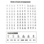 Set cacciaviti di precisione 128 in 1 con custodia arrotolabile - immagine 8