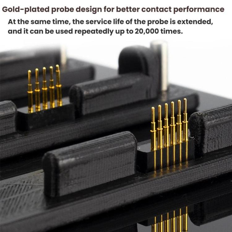 SFDER 7 in 1 Supporto per test di flashing dell'orologio, per Apple Watch Serie 1 / 2 / 3 / 4 / 5 / 6