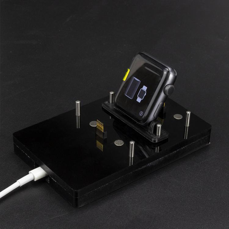 SFDER 7 in 1 Supporto per test di flashing dell'orologio, per Apple Watch Serie 1 / 2 / 3 / 4 / 5 / 6