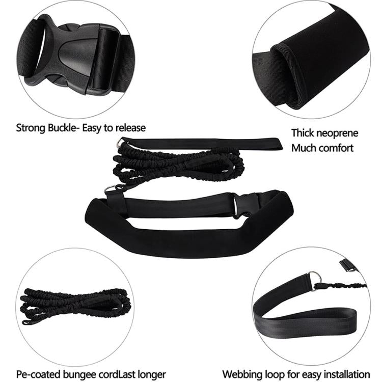 Set cintura e cordino elastico per allenamento nuoto