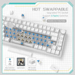 Ajazz AK820 Tastiera Meccanica Cablat Hot Swappable