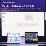 Tastiera gaming cablata Ajazz AK029 RGB 29 tasti