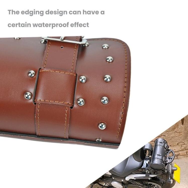 Borsa porta attrezzi in pelle sintetica per moto