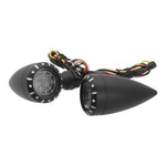 Indicatori di direzione LED per moto con cablaggio 4 fili