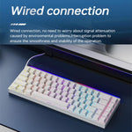 Tastiera meccanica cablata NACODEX NK68 68 tasti RGB