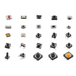 Set 125 pezzi interruttori micro tattile a pulsante