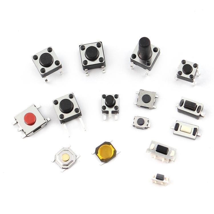 Set 125 pezzi interruttori micro tattile a pulsante