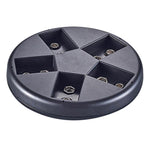 SK-C705M3 Caricabatterie intelligente a 5 slot per batterie da 9 V, base di ricarica USB per batterie Ni-MH