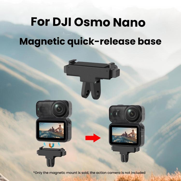 Base adattatore magnetico a sgancio rapido per DJI Osmo Nano