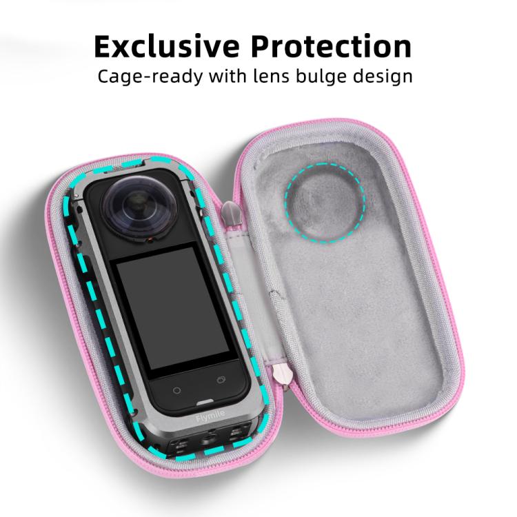 Borsa rigida portaoggetti per Insta360 X5