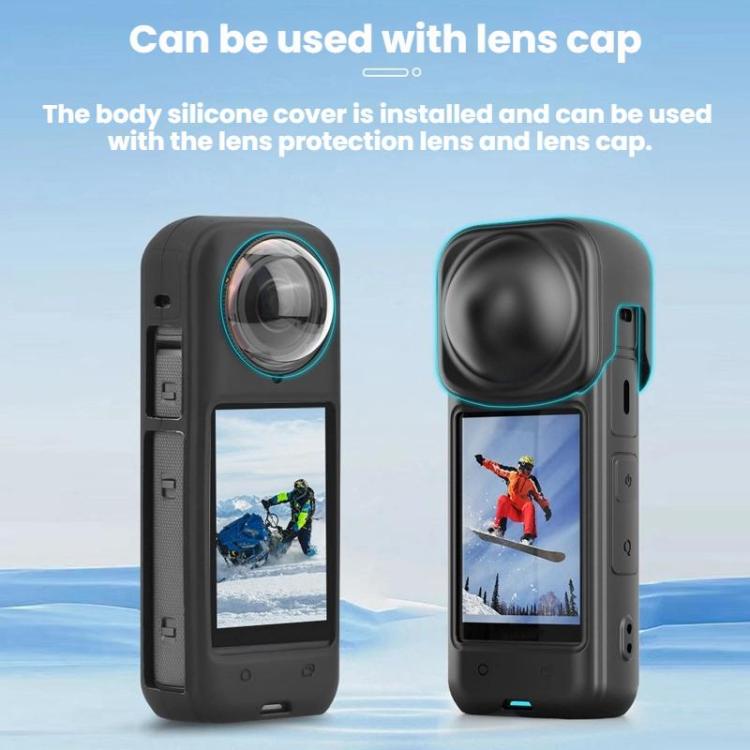 Cover protettiva in silicone per Insta360 X4