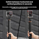 Staffa di espansione magnetica a slitta per Insta360 Flymile
