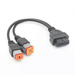 Cavo adattatore 6+4 pin per Harley Davidson
