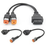 Cavo adattatore 6+4 pin per Harley Davidson