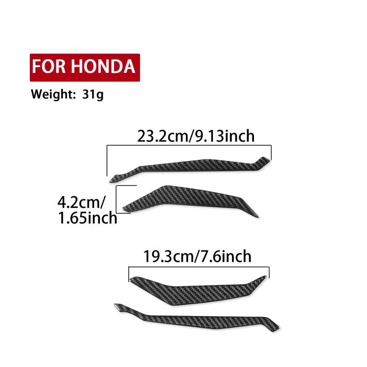 Per Honda ADV350 2022-2026, set di 4 protezioni superiori per le mani.