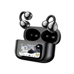 Auricolari Bluetooth con traduttore AI in 150 lingue e schermo a colori
