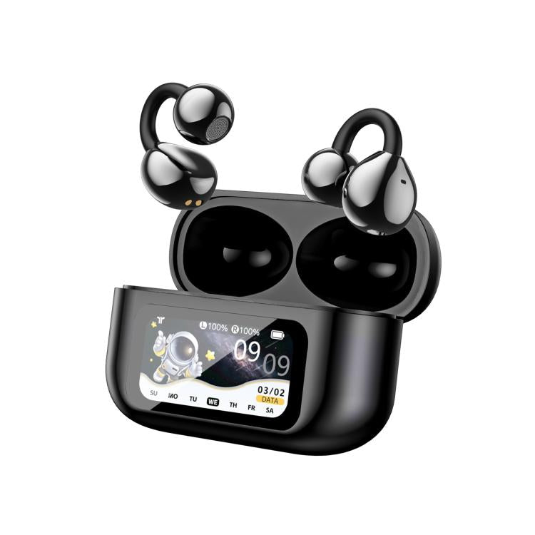 Auricolari Bluetooth con traduttore AI in 150 lingue e schermo a colori