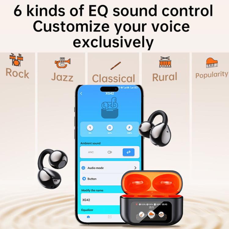 Auricolari Bluetooth con traduttore AI in 150 lingue e schermo a colori - immagine 8