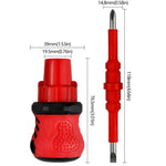 Set cacciaviti a cricchetto 34 in 1 con 32 lame magnetiche - immagine 4