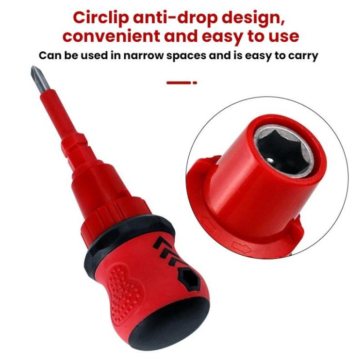 Set cacciaviti a cricchetto 34 in 1 con 32 lame magnetiche - immagine 5