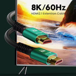 Cavo HDMI 2.1 8K per TV, computer e proiettore, 3-10 metri