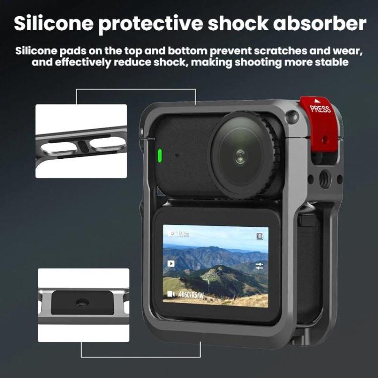 Telaio protezione con gabbia metallica per DJI Osmo Nano