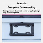 Cornice portatarga auto antiurto in EVA 39x21 cm