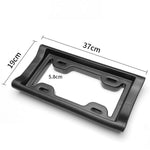 Cornice portatarga auto antiurto in EVA 39x21 cm