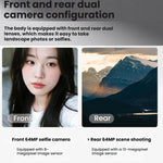 DC309X Fotocamera digitale con zoom ottico 6x, 64 MP e video 5K, schermo touch da 2,8 pollici, doppia lente anteriore/posteriore., EU Plug White, EU Plug Black, US Plug White, US Plug Black, UK Plug White, UK Plug Black