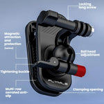 Supporto magnetico per fotocamera DJI GoPro Insta360 da zaino