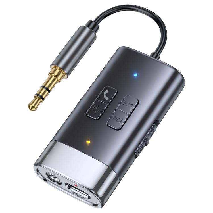 Adattatore AUX Bluetooth 5.4 con ricevitore e trasmettitore
